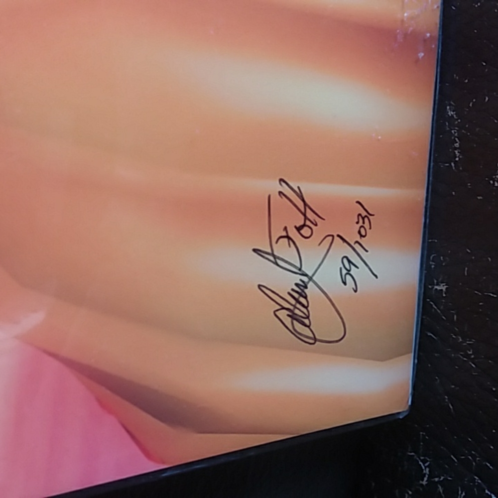 3 Alan Foxx hand signed graphics painting - Picture 4 of 9